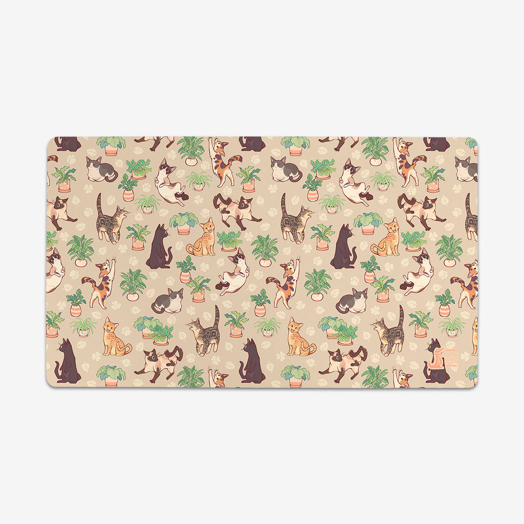 Cozy Michis Thin Desk Mat - Colordrilos - Mockup