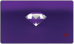 Seamless Diamond Playmat - Crimson Yeti - Mockup - Purple