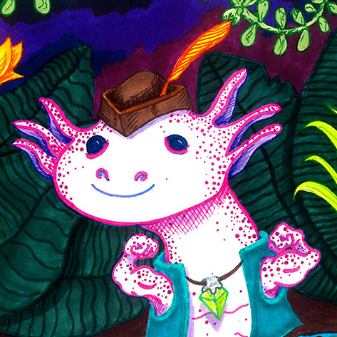 Art: Axolotl Adventure