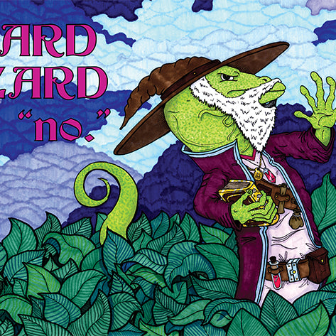 Art: Lizard Wizard Says No