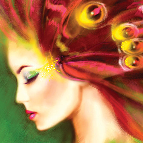 Art: Green Butterfly