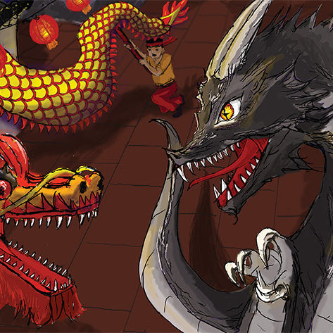 Art: Dancing Dragons