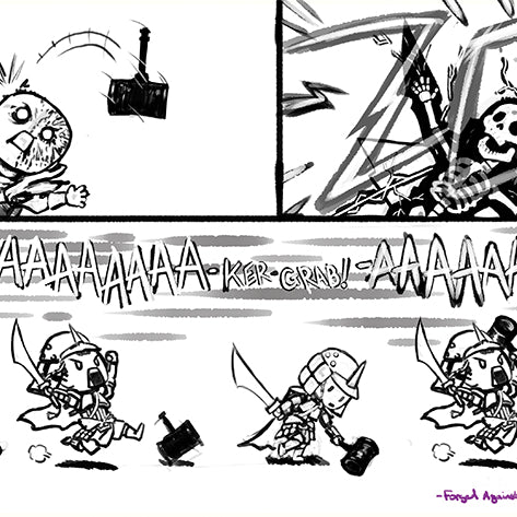 Art: Forged Against Your Skull