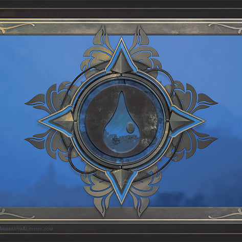 Art: Blue Compass