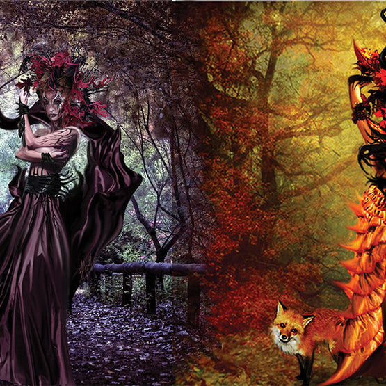 Art: Autumn Sisters