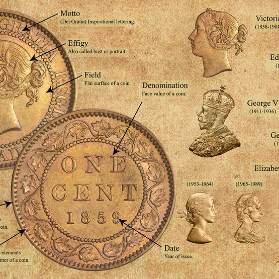 Art: Canadian Coins Cheat Sheet