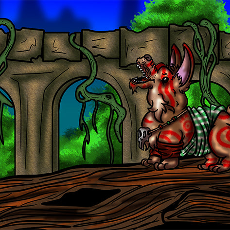 Art: Barking Tree Emissary