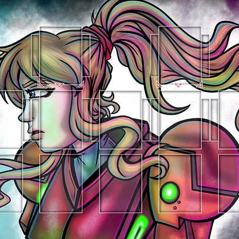 Art: Hunter Space Lady