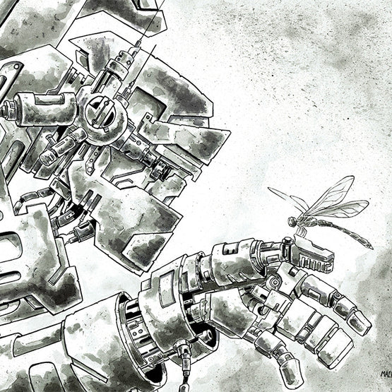 Art: Lonely Robot Dragonfly