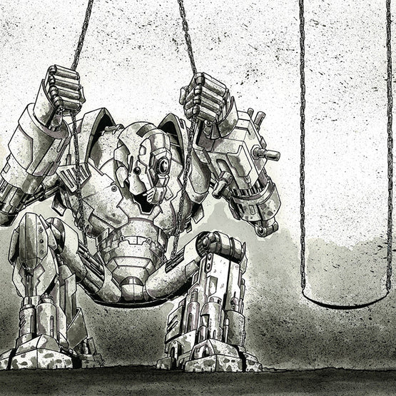 Art: Lonely Robot Swing