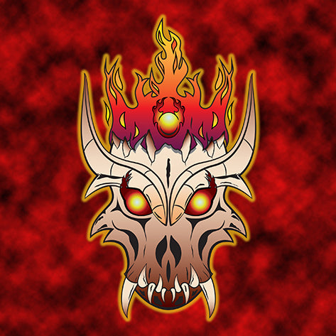 Art: Fiery Demon Crown