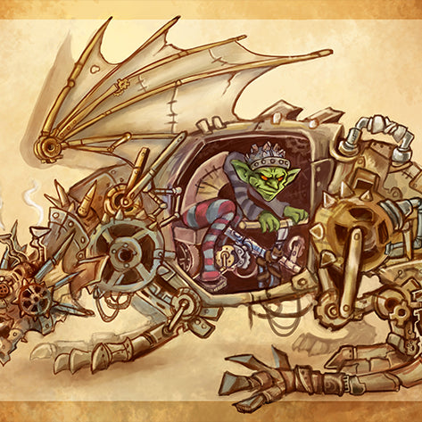 Art: Goblin Pilot