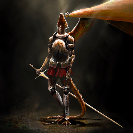 Art: Cursed Dragon King