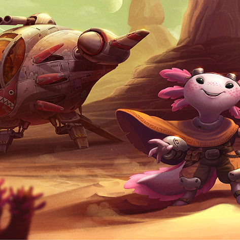 Art: Frontier Axolotl