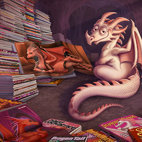 Art: Horny Dragon's Hoard