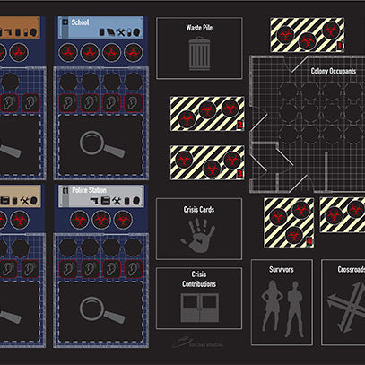 Art: Dead of Winter Gameboard