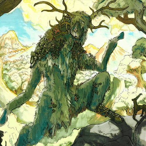 Art: Forest Llama