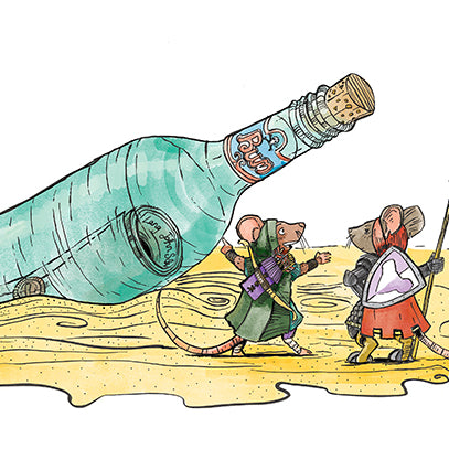 Art: A Bottle Full of Adventure