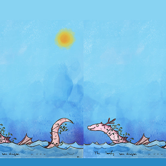 Art: Leafy the Sea Dragon