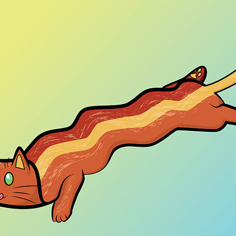 Art: Bacon Cat
