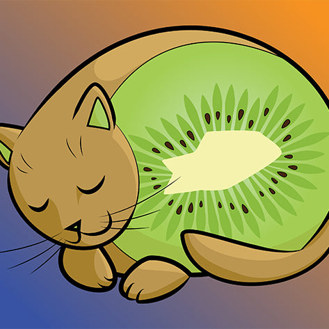 Art: Kiwi Cat