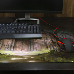Hidden Door Thin Desk Mat