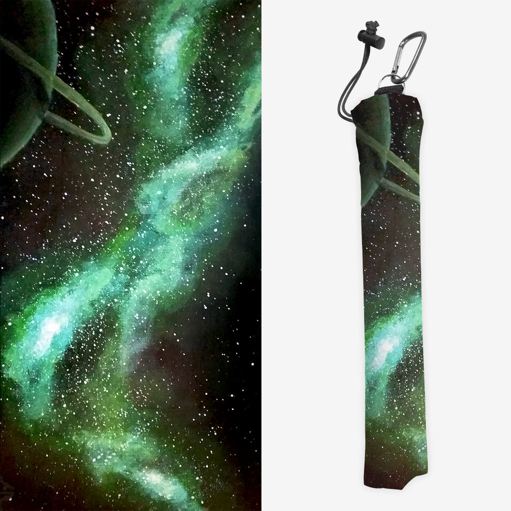 Green Galaxy Playmat Bag
