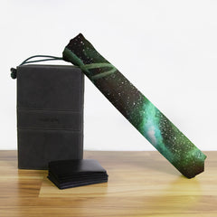 Green Galaxy Playmat Bag