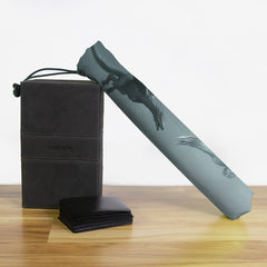 Black and White Dragons Playmat Bag