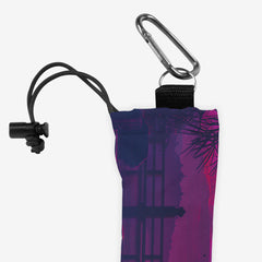 Geisha In The Neon Moonlight Playmat Bag