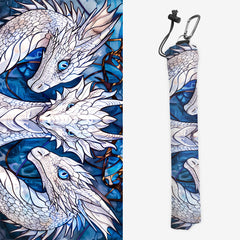 Legendary White Dragons Playmat Bag