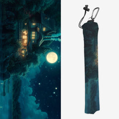 Peaceful Cabin Playmat Bag