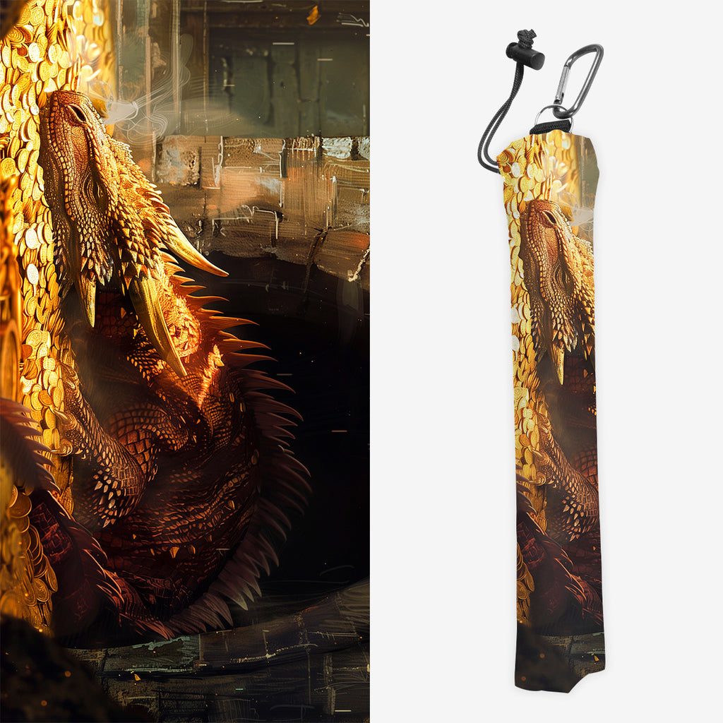 Sleeping Golden Dragon Playmat Bag