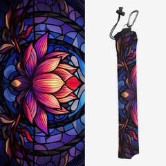 Stained Glass Lotus Playmat Bag