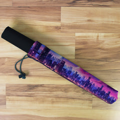 Violet Skyline Playmat Bag