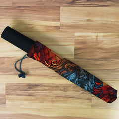 Zeus Stained Glass Playmat Bag