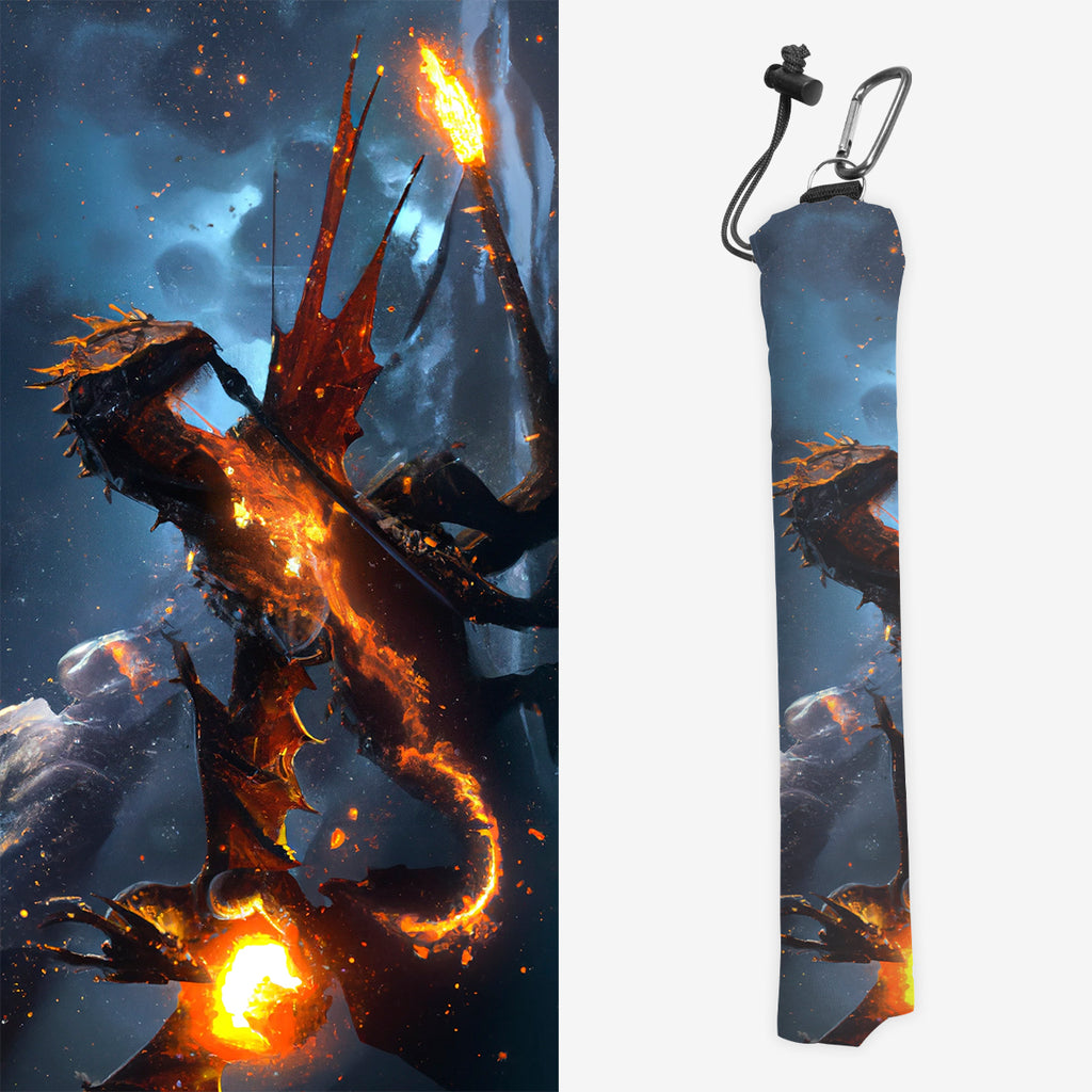 Dragon Warrior Fire Playmat Bag