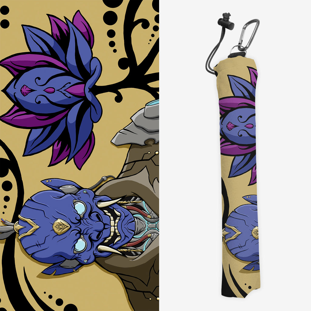 Oni Of The Lotus Playmat Bag