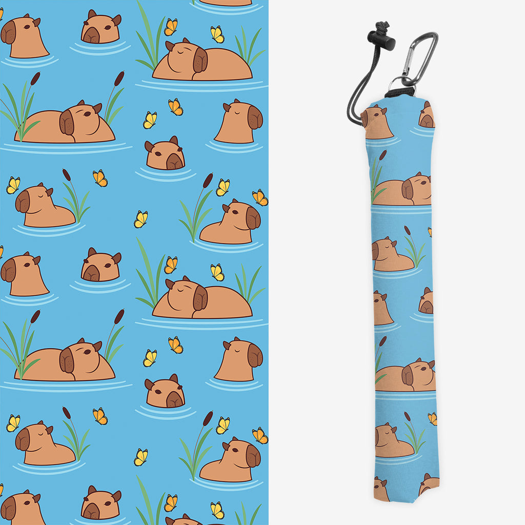 Happy Capybaras Playmat Bag