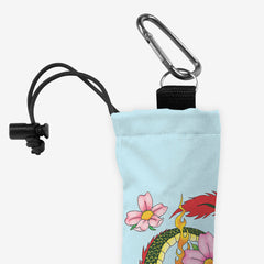 Cherry Blossom Chinese Dragon Playmat Bag