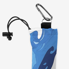 Blue and White Flow Playmat Bag