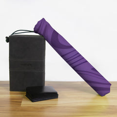 Purple Liquid Flow Playmat Bag