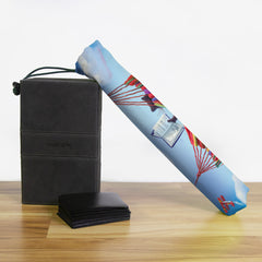 Cat Chilling in a Hammock Playmat Bag