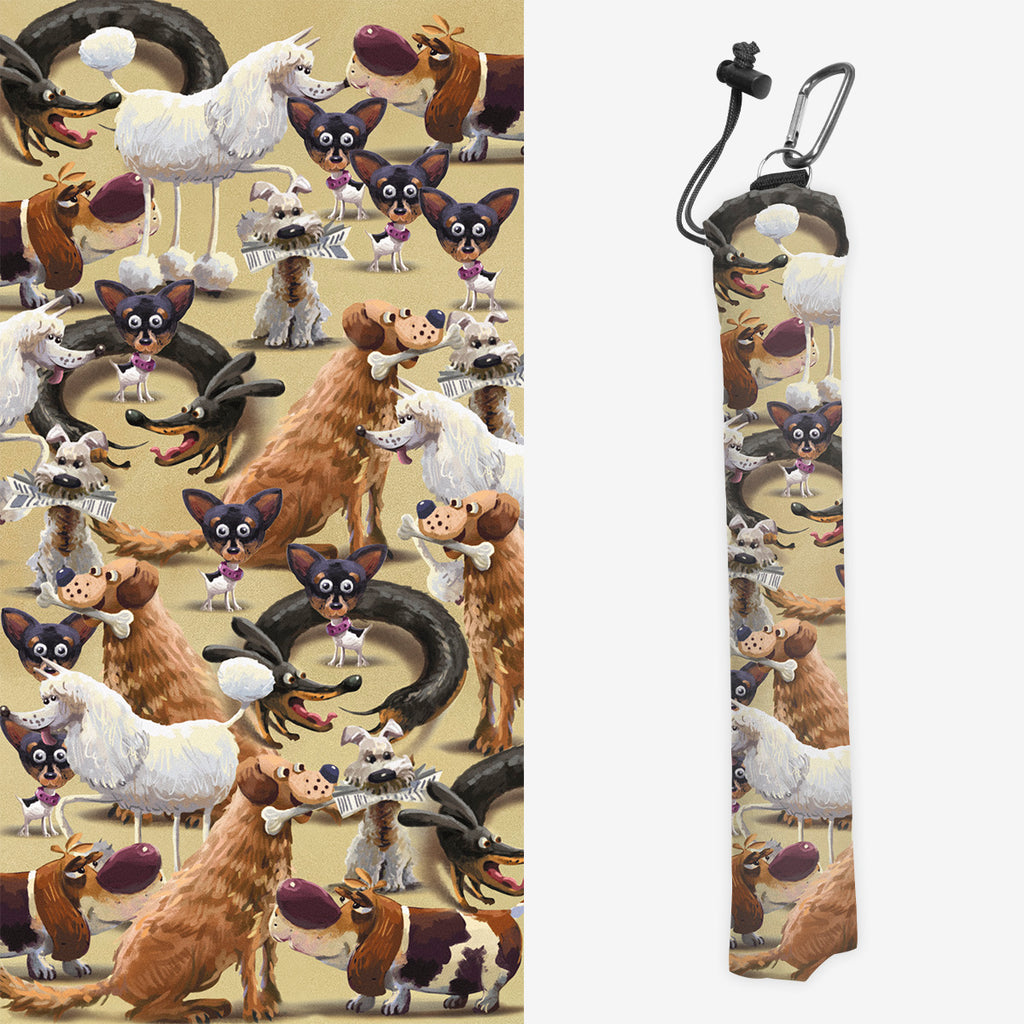 Who Let the Dogs Out Playmat Bag