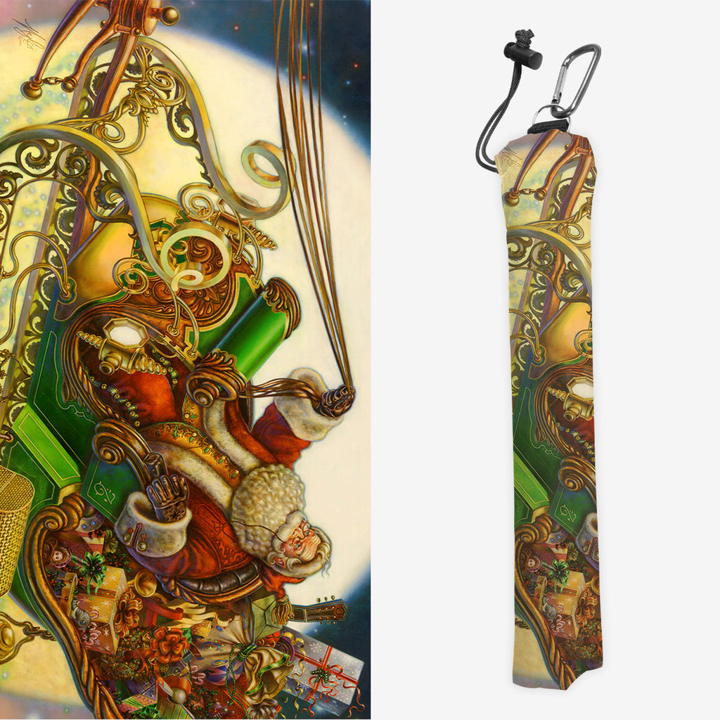 Santa's Sleigh Playmat Bag