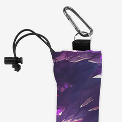 Purple Mana Crystals Playmat Bag