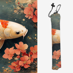 Japanese Carp And Flowers Playmat Bag