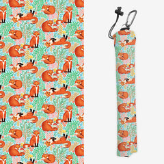 Little Foxes in a Fantasy Forest Playmat Bag