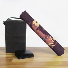 Autumn And Snow Fox Playmat Bag