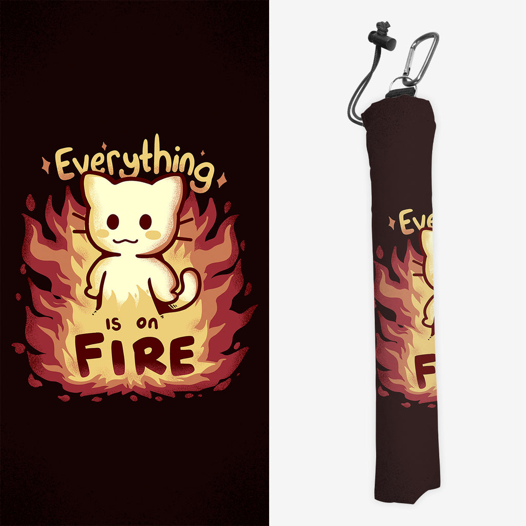 Everything Is On Fire Playmat Bag